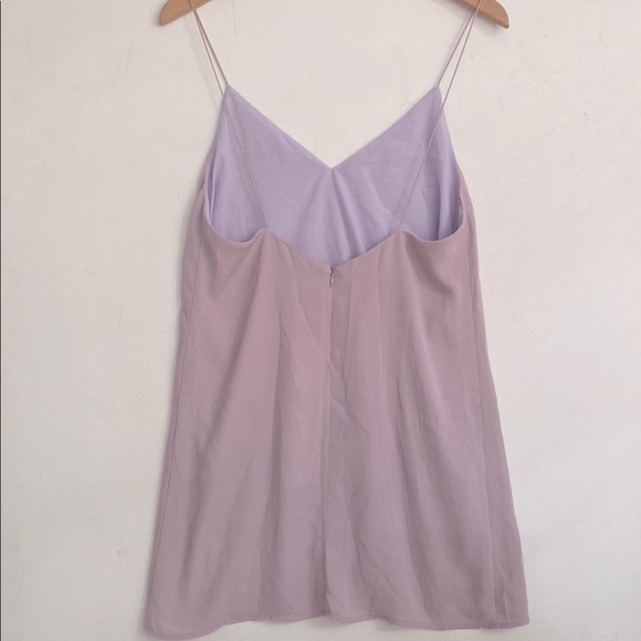 (BN28) Tobi lilac shift slip minidress Spaghetti Strap V-Neck, Size M, NWT - Picture 7 of 10